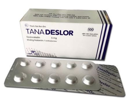 Tana Deslor Desloratadin 5mg Thành Nam (Hộp 100 viên)