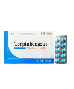 Terpin Benzoat Thephaco (Hộp 100 viên)