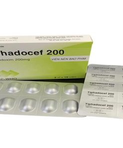 Tiphadocef 200 Cefpodoxim 200mg Tipharco (Hộp 20 viên)