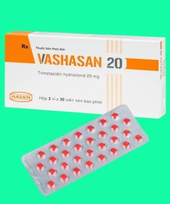 VasHasan 20 Trimetazidin 20 mg Hasan (Hộp 150 viên)