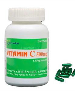 Vitamin C 500mg S.Pharm (Chai 100 viên)