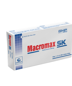 Macromax SK Azithromycine 250mg Sao Kim Pharma (Hộp 6 viên)