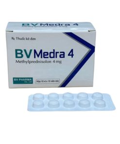 Bv medra methylprednisolon 4mg bv pharma (h/100v)