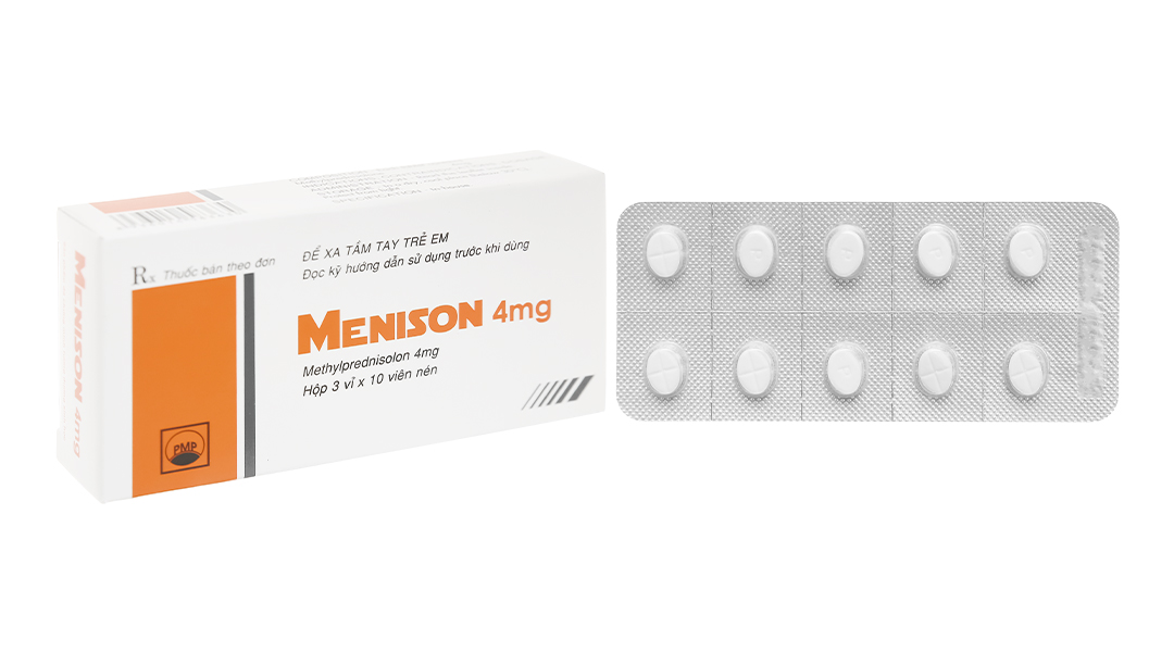 Menison Methylprednisolon 4mg pymepharco (h/30v)