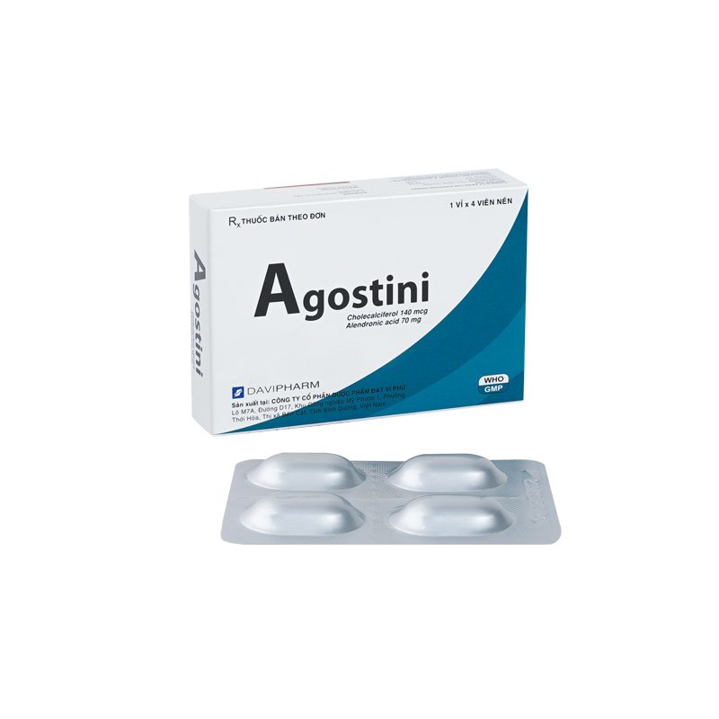 Agostini Davipharm (Hộp 4 viên)