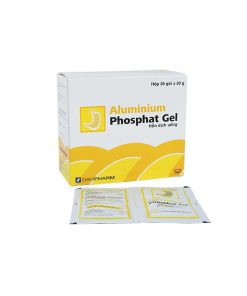 Aluminium Phosphat Gel Davipharm (Hộp 20gói)
