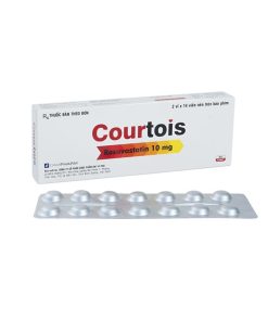 Courtois Rosuvastatin 10mg Davipharm (Hộp 28 viên)