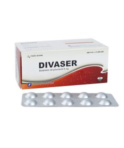 Divaser Betahistine 8mg Davipharm (Hộp 100 viên)