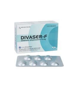 Divaser-F Betahistine 16mg Davipharm (Hộp 28 viên)
