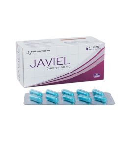 Javiel Diacerein 50mg Davipharm (Hộp 60 viên)
