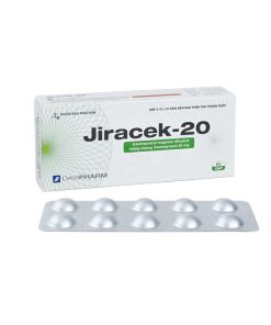 Jiracek-20 Esomeprazole 20mg Davipharm (Hộp 30 viên)