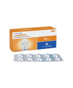 Lambertu Pyridostigmine 60mg Davipharm (Hộp 60 viên)