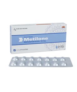 Metilone Methylprednisolone 16mg Davipharm (Hộp 28 viên)