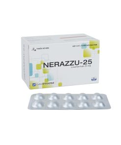 Nerazzu-25 Losartan 25mg Davipharm (Hộp 100 viên)