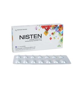 Nisten Ivabradine 5.39mg Davipharm (Hộp 28 viên)