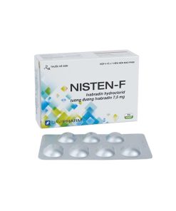 Nisten-F Ivabradine 8.1mg Davipharm (Hộp 28 viên)
