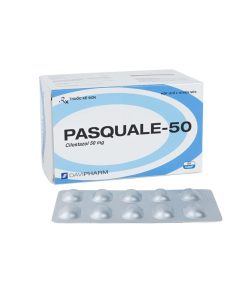 Pasquale-50 Cilostazol 50mg Davipharm (Hộp 100 viên)