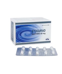 Stogurad Sulpiride 50mg Davipharm (Hộp 100 viên)