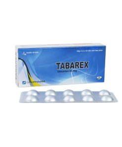 Tabarex Valsartan 80mg Davipharm (Hộp 30 viên)