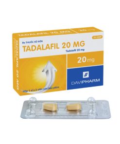 Tadalafil 20mg Davipharm (Hộp 2 viên)