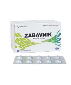 Zabavnik Baclofen 10mg Davipharm (Hộp 100 viên)