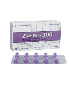 Zurer-300 Clindamycin 325.765mg Davipharm (Hộp 30 viên)