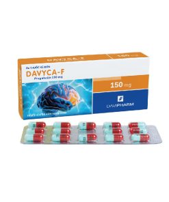 Davyca-F Pregabalin 150mg Davipharm (Hộp 28 viên)