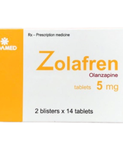 Zolafren 5 Olanzapin  5mg Davipharm (Hộp 28 viên)