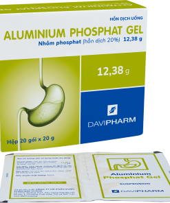 Aluminium Phosphat Gel Davipharm (Hộp 20 gói): Giải Pháp Kháng Acid Toàn Diện Cho Bệnh Lý Dạ Dày