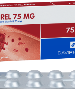 Clopidogrel 75mg Davipharm (Hộp 28 viên): Giải Pháp Chống Kết Tập Tiểu Cầu Và Ngăn Ngừa Đột Quỵ