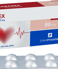 Tabarex Valsartan 80mg Davipharm (Hộp 30 viên): Giải Pháp Kiểm Soát Huyết Áp Và Bảo Vệ Tim Mạch Vững Chắc