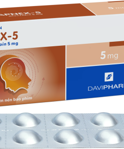 Zapnex-5 Olanzapine 5mg Davipharm (Hộp 60 viên): Giải Pháp Kiểm Soát Tâm Thần Phân Liệt Và Rối Loạn Lưỡng Cực