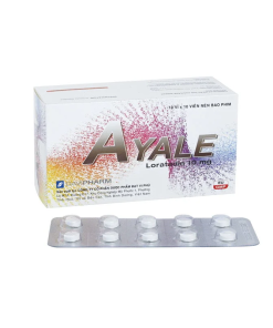 Ayale Loratadine 10mg Davipharm (Hộp 100 viên): Giải Pháp Kiểm Soát Dị Ứng Hiệu Quả Và Không Gây Buồn Ngủ
