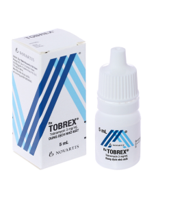 Tobrex 0.3% Tobramycin Novartis (1 lọ 5ml): Thuốc Kháng Sinh Nhỏ Mắt Đặc Trị Nhiễm Khuẩn Mắt