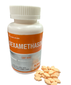 Dexamethason Tipharco (Chai 500 viên)