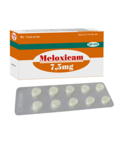 Meloxicam 7.5mg Tipharco (Hộp 100 viên): Thuốc Kháng Viêm Giảm Đau Không Steroid (NSAID) Ưu Tiên Ức Chế COX-2