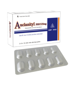 Auclanityl 500/125mg Tipharco (Hộp 20 viên)