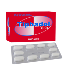 Tiphadol 650mg Tipharco (Hộp 100 viên): Thuốc Giảm Đau, Hạ Sốt Hiệu Quả và An Toàn