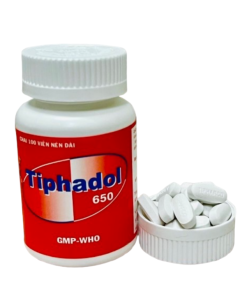 Tiphadol 650mg Tipharco (Chai 100 viên)