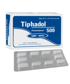Tiphadol 500mg Tipharco (Hộp 100 viên): Thuốc Giảm Đau, Hạ Sốt Cơ Bản và Hiệu Quả