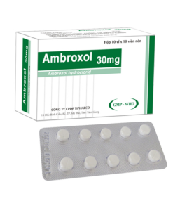 Ambroxol 30mg Tipharco (Hộp 100 viên): Thuốc Tiêu Chất Nhầy Mạnh Mẽ Thế Hệ Mới