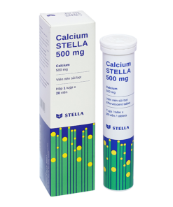 Calcium Stella 500mg Tuýp 20 viên sủi