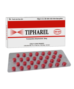 Tipharel 20 Tipharco (Hộp 60 viên) Trimetazidin HCl 20mg: Thuốc Chuyển Hóa Cơ Tim Điều Trị Đau Thắt Ngực