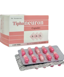 Tiphaneuron Tipharco (Hộp 100 viên): Phức Hợp Vitamin B Liều Cao Hỗ Trợ Hệ Thần Kinh