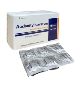 Auclanityl 500/125mg TĐSH Tipharco (Hộp 60 viên): Kháng Sinh Phổ Rộng Mạnh Mẽ