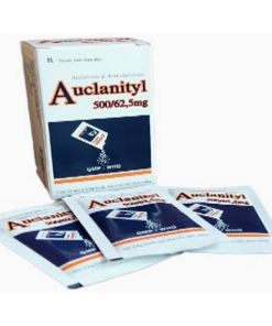 Auclanityl 500/62,5 Tipharco (Hộp 12 gói): Kháng Sinh Phổ Rộng Dạng Bột Pha Cho Nhiễm Khuẩn Hô Hấp