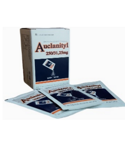 Auclanityl 250/31,25 Tipharco (Hộp 12 gói): Kháng Sinh Phổ Rộng Dạng Bột Pha Thích Hợp Cho Trẻ Em