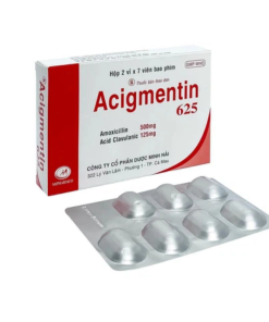 Acigmentin 625 - Hộp 14 viên - Minh Hải