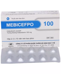 Mebicefpo 100 - Hộp 20 viên - Mebiphar