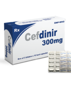 Cefdinir 300mg - Hộp 20 viên - S.Pharm